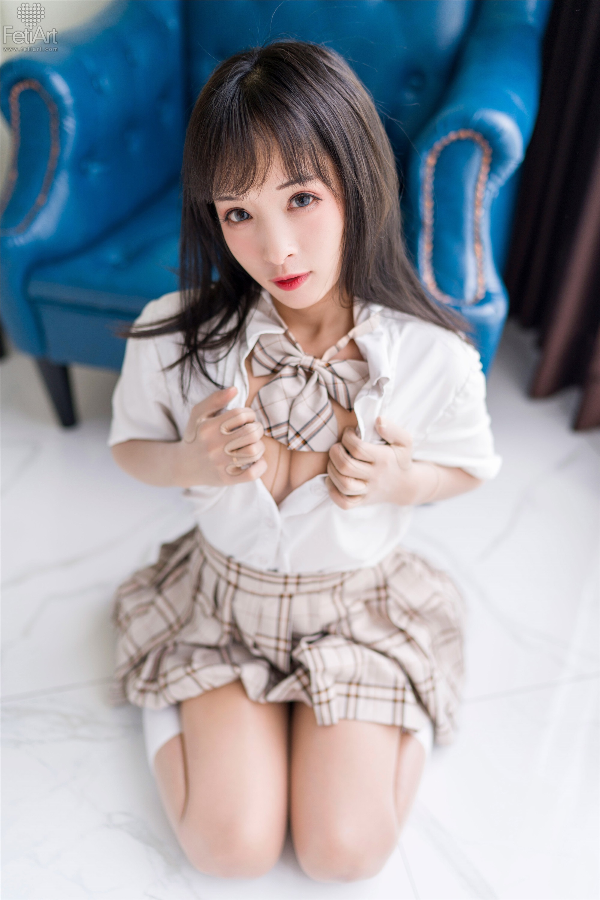 FetiArt尚物集 NO.00063 Lively School Girl